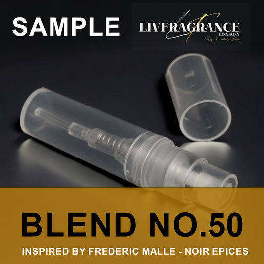 Livfragrance® Blend No.50 Noir Epic- Inspired By Frederic Malle - Noir Epices