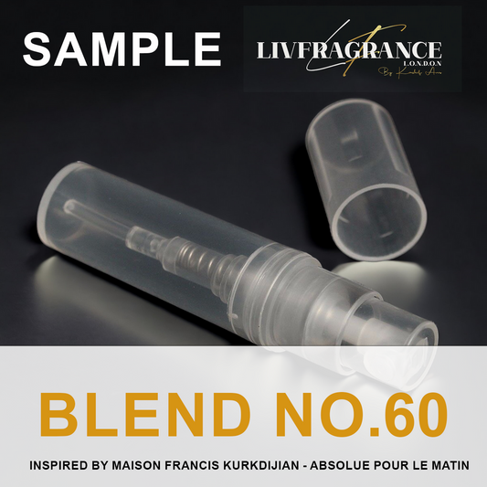 Livfragrance® Blend No.60 - Absolute- Inspired By MAISON FRANCIS KURKDIJIAN ABSOLUE POUR LE MATIN